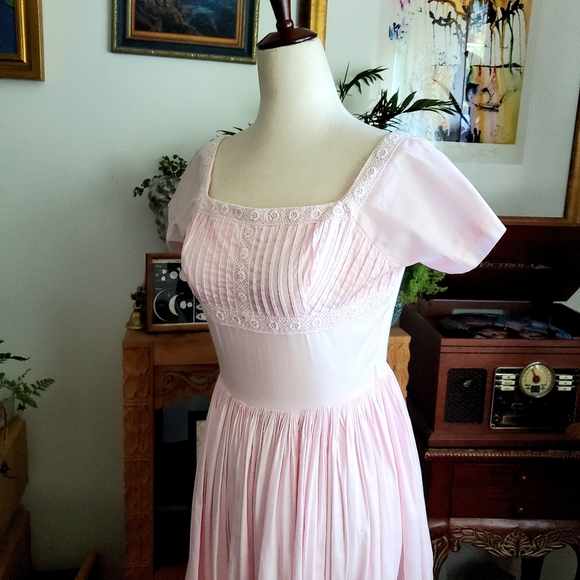 Vintage 50s Dress Murray Millman Livingston Bros - Picture 3 of 6